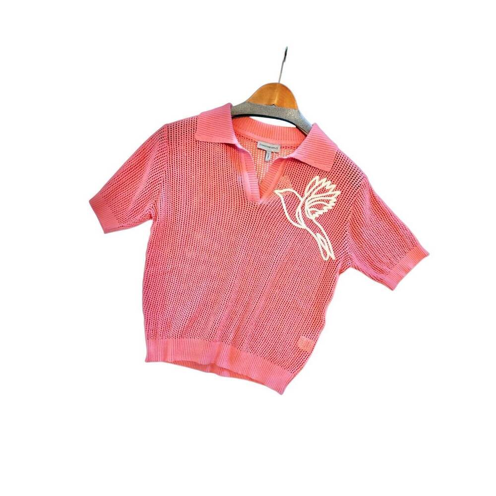 NEW CONDITIONS APPLY women's fiore knitted top in strawberry ice